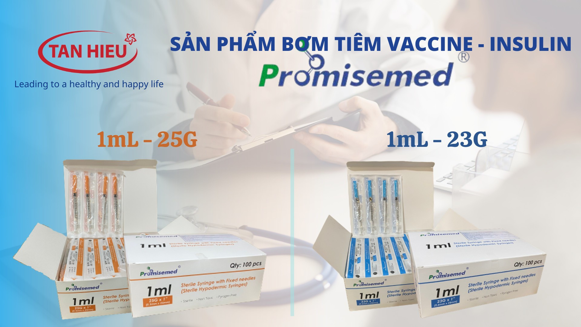 bơm tiêm vaccine